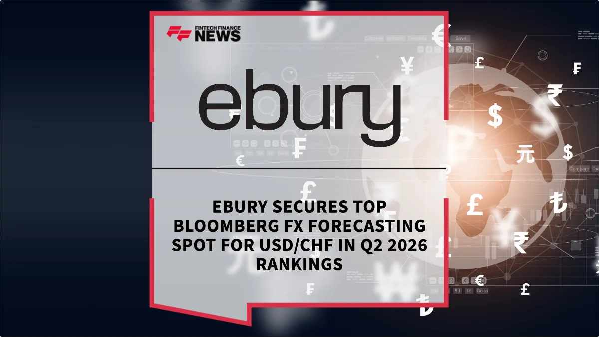 Press Release: Ebury Secures Top Bloomberg FX Forecasting Spot for USD/CHF in Q2 2026 Rankings | Featured Image by FF News