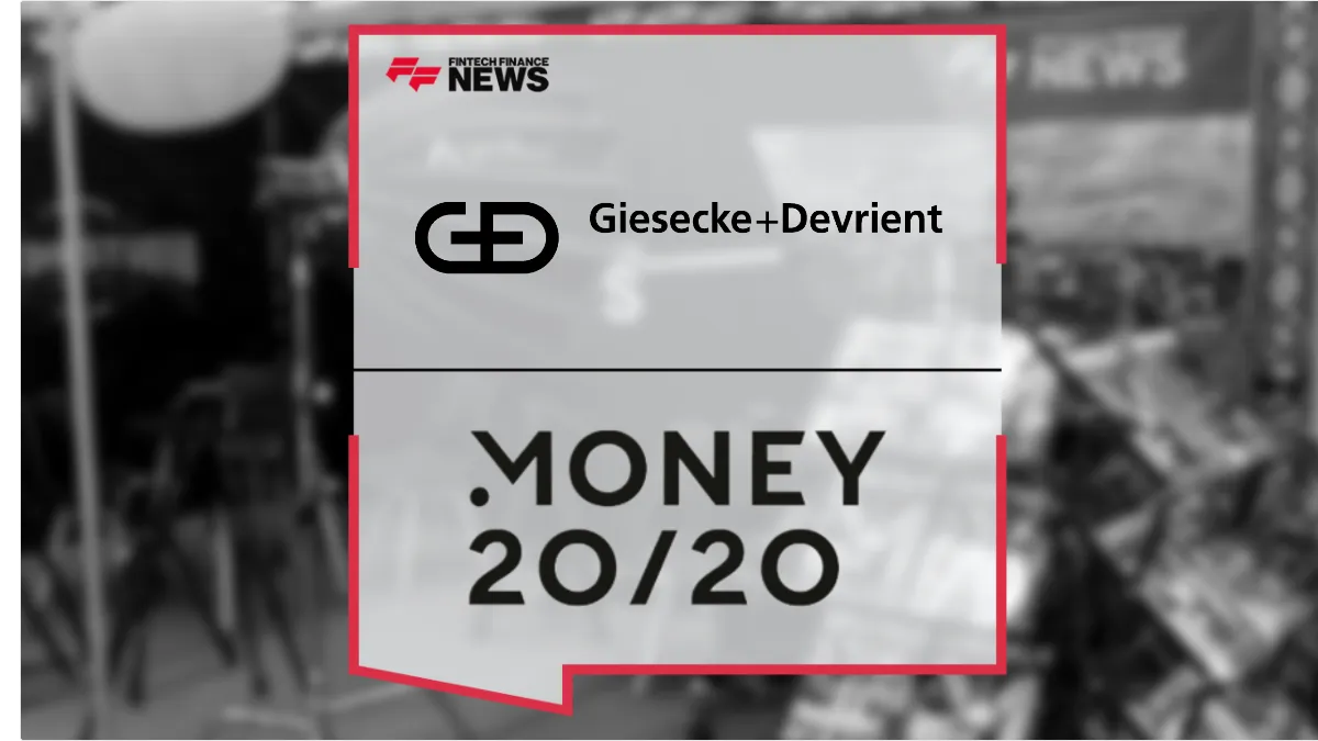Carsten Wengel of G+D Netcetera discussing biometric authentication and payment security at Money20/20 Europe Amsterdam.