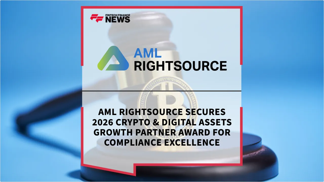 Press Release: AML RightSource Secures 2026 Crypto & Digital Assets Growth Partner Award for Compliance Excellence | Featured Image by FF News
