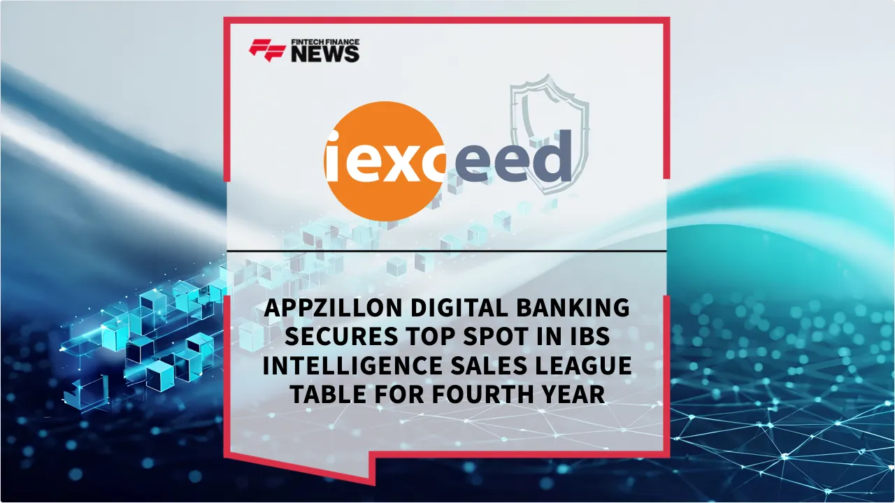 Press Release: Appzillon Digital Banking Secures Top Spot in IBS Intelligence Sales League Table for Fourth Year | Featured Image by FF News