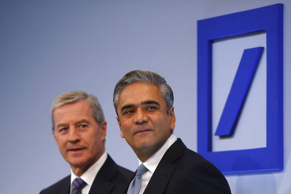 Deutsche Bank appoints John Cryan to succeed Jürgen Fitschen and Anshu Jain