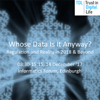 Trust in Digital Life’s ‘Whose Data is it Anyway?’ Regulation and Reality Conference Confirms Stuart Lang as Keynote Speaker