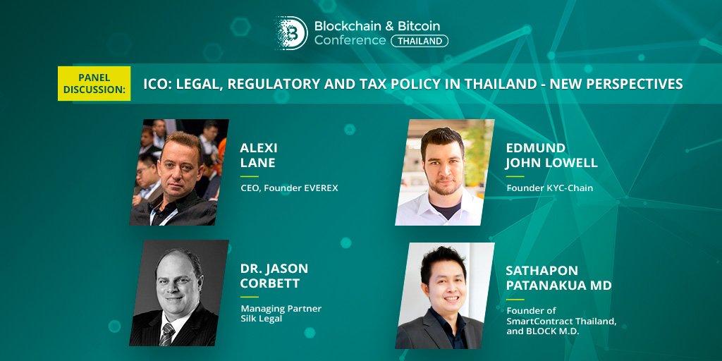What changes will ICO face in Thailand: Four Experts to discuss Legislative Novelties at Blockchain & Bitcoin Conference
