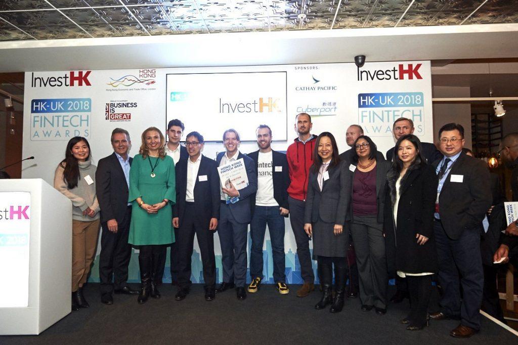 London Data Analytics Company Mosaic Smart Data Wins Inaugural InvestHK UK Fintech Awards 2018