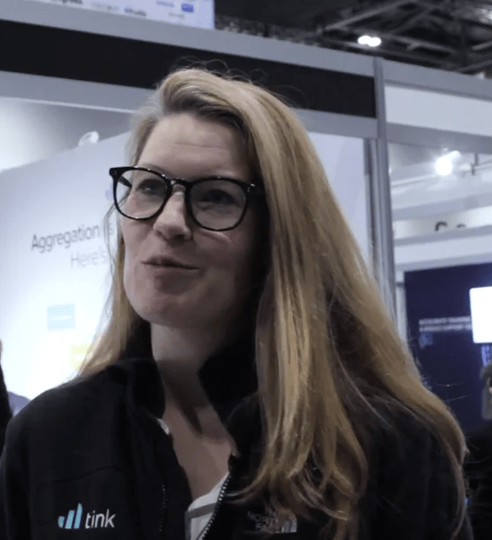 Gwen Sandberg, Tink at Finovate Europe 2018