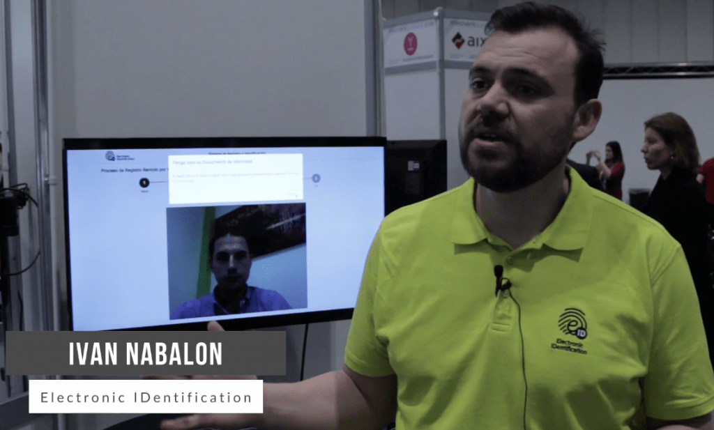 Ivan Nabalon, Electronic IDentification at Finovate Europe 2018