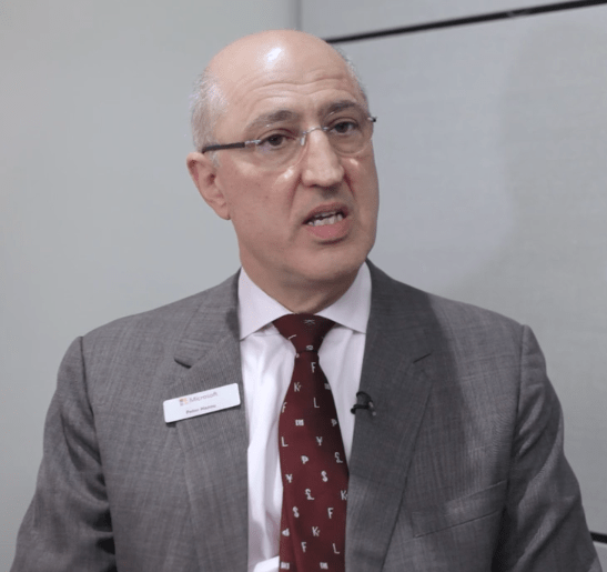 Peter Hazou, Microsoft on financial