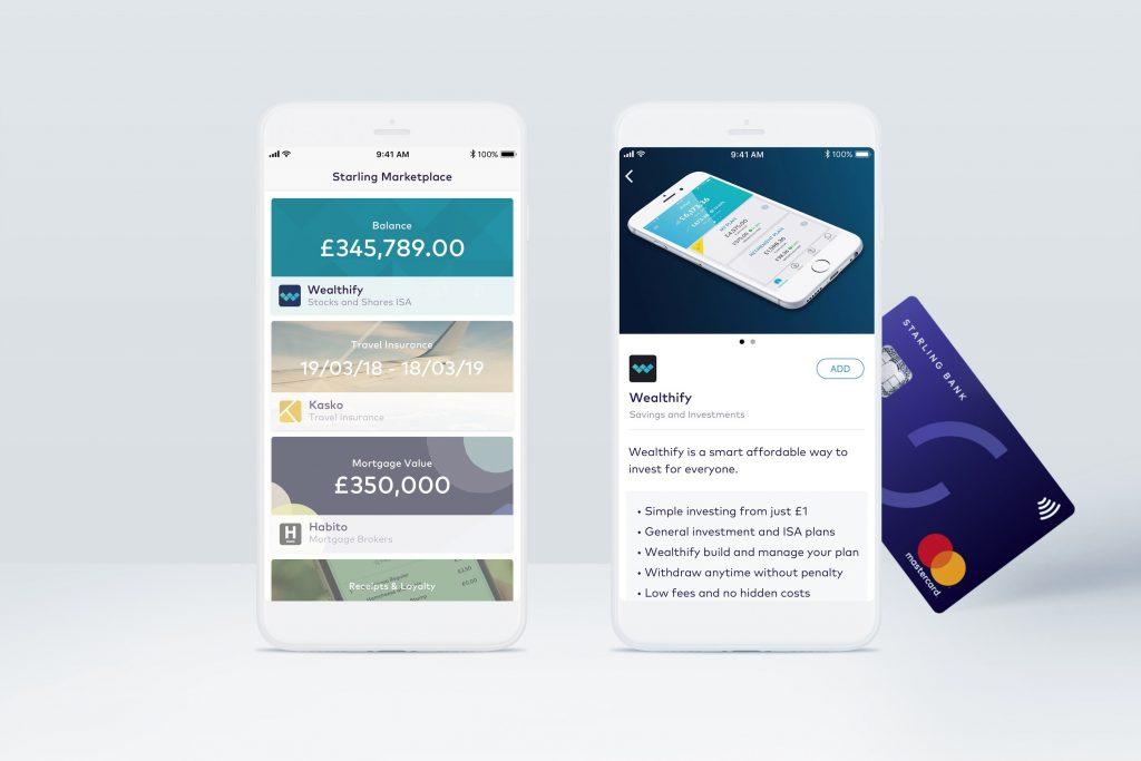Wealthify joins Starling Bank’s Marketplace
