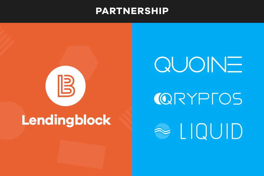 Lendingblock and QUOINE announce partnership to share liquidity and access to financial services