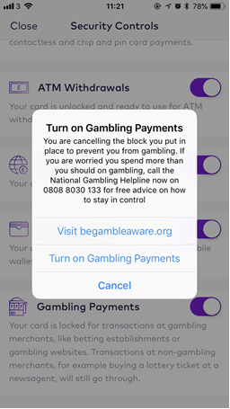 Starling Bank tackles gambling addiction with new gambling blocker technology