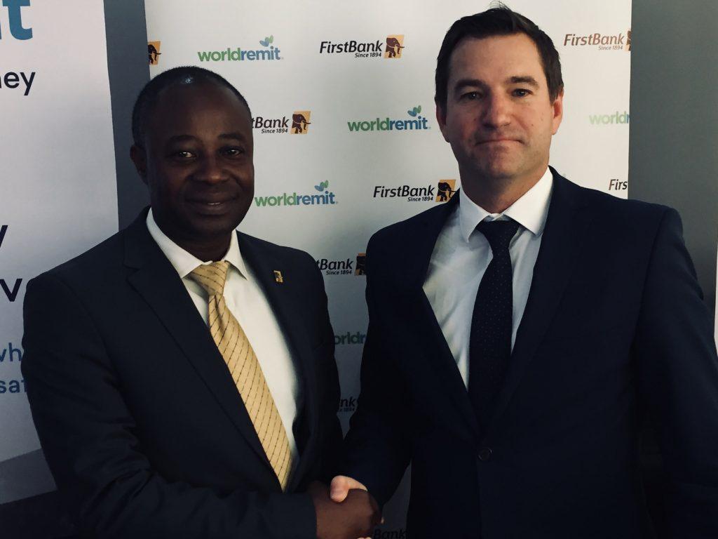 First Bank partners with WorldRemit for digital money transfers to Nigeria