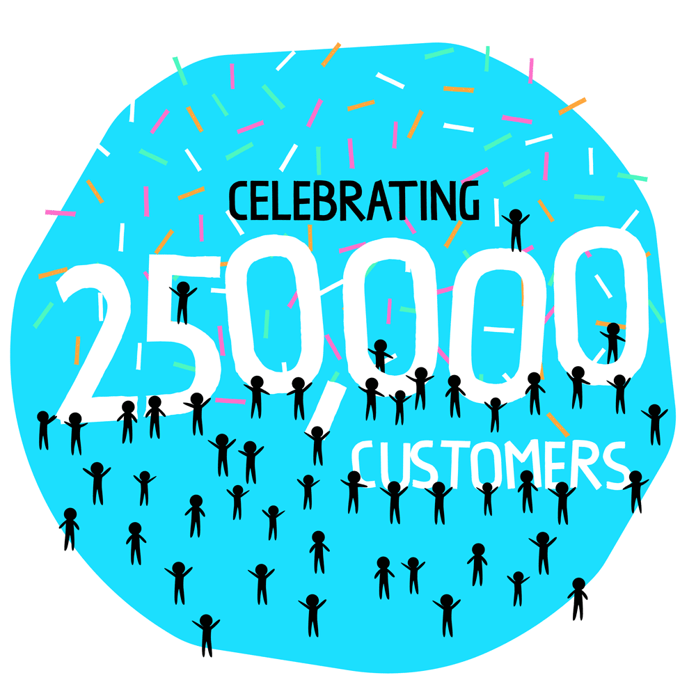 TANDEM BANK ROCKETS TO A QUARTER OF A MILLION CUSTOMERS