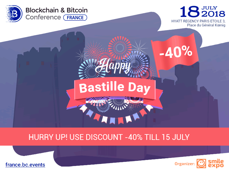 Coming back to 18th and 21st-century revolutions. In regards to the Storming of the Bastille and Blockchain & Bitcoin Confere