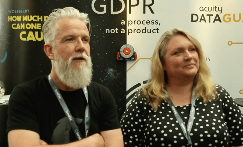 Infosecurity Europe 2018: Damon Rands, Wolfberry and Dr. Kerry Beynon, Acuity Legal