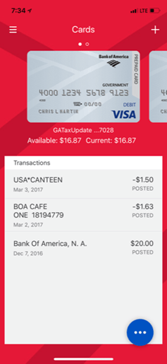 BofA Merrill Launches Mobile App for Commercial Prepaid Card
