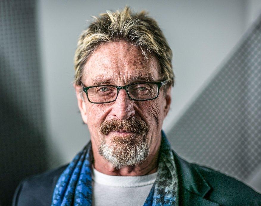 John McAfee bound for Malta Blockchain Summit