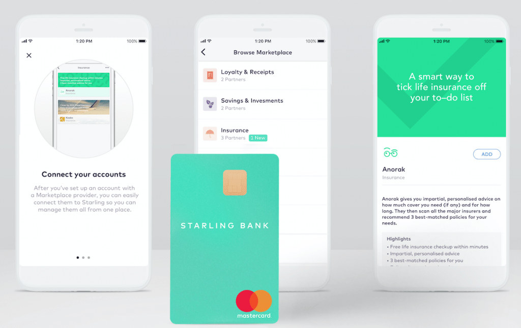 Starling Bank and Anorak team up to provide impartial life insurance advice through the Starling Marketplace