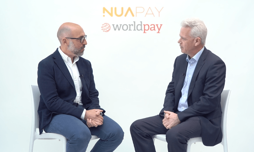 Sean Fitzgerald, Founder & CEO at Sentenial and Spiros Theodossiou, SVP Product Management at Worldpay