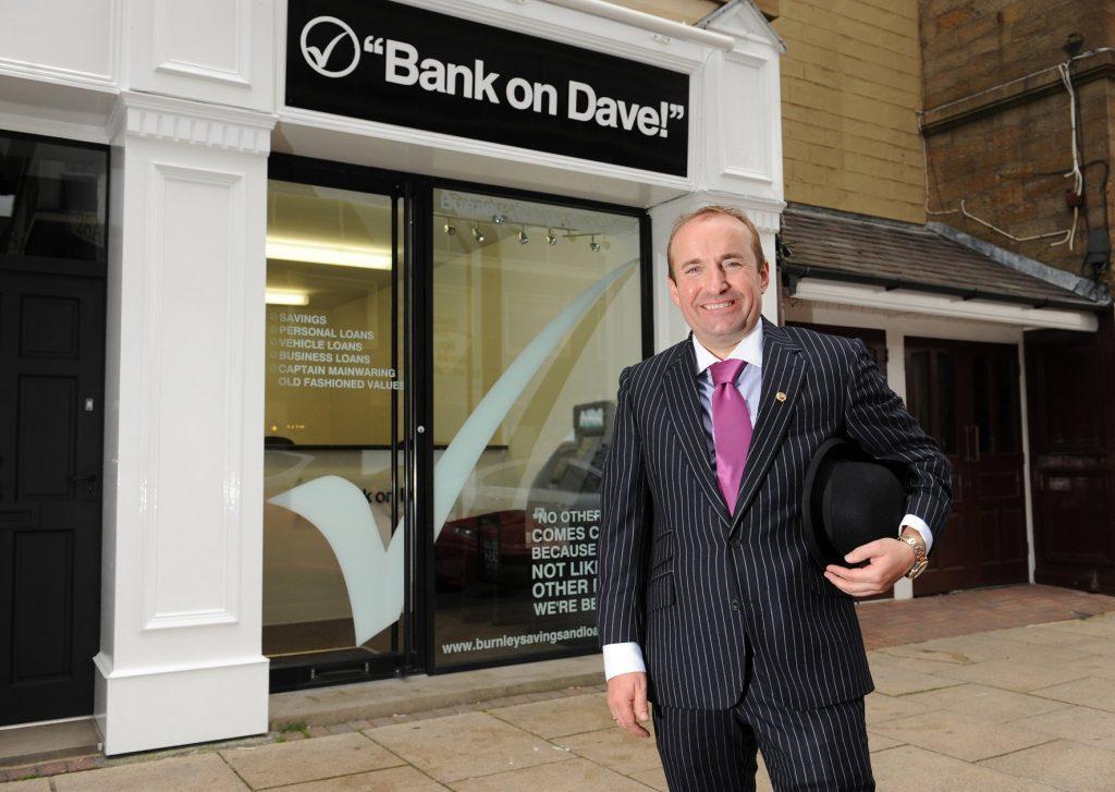 DAVE VS GOLIATH: “BANK ON DAVE!” MOVES ONE STEP CLOSER TO BECOMING ONE OF THE FIRST UK-OWNED HIGH-STREET BANKS IN 120 YEARS
