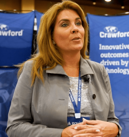 Robin Smith, Crawford at InsureTech Connect 2018