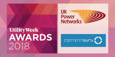 UK Power Networks and Content Guru Shortlisted for Utility Week Awards 2018