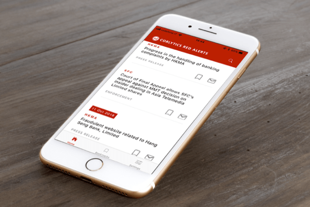 Corlytics launches free Regulatory Event Data (RED) app