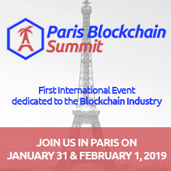 PARIS BLOCKCHAIN SUMMIT: FIRST INTERNATIONAL EVENT DEDICATED TO THE BLOCKCHAIN INDUSTRY 10 YEARS AFTER THE CREATION OF BITCOI