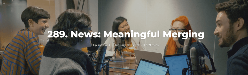 289. News: Meaningful Merging