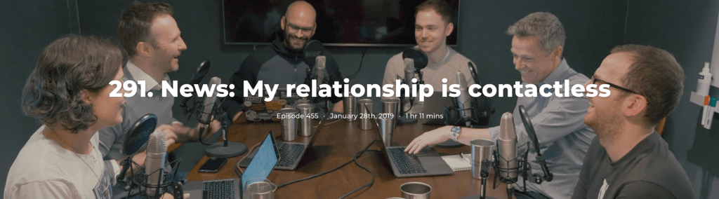 291. News: My relationship is contactless