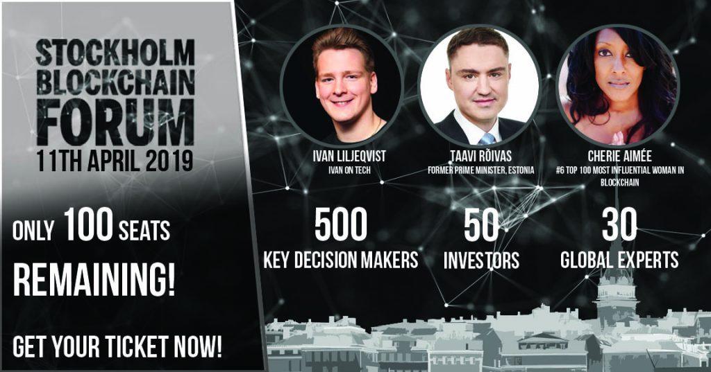 Former Estonian Prime Minister Confirmed for Stockholm Blockchain Forum