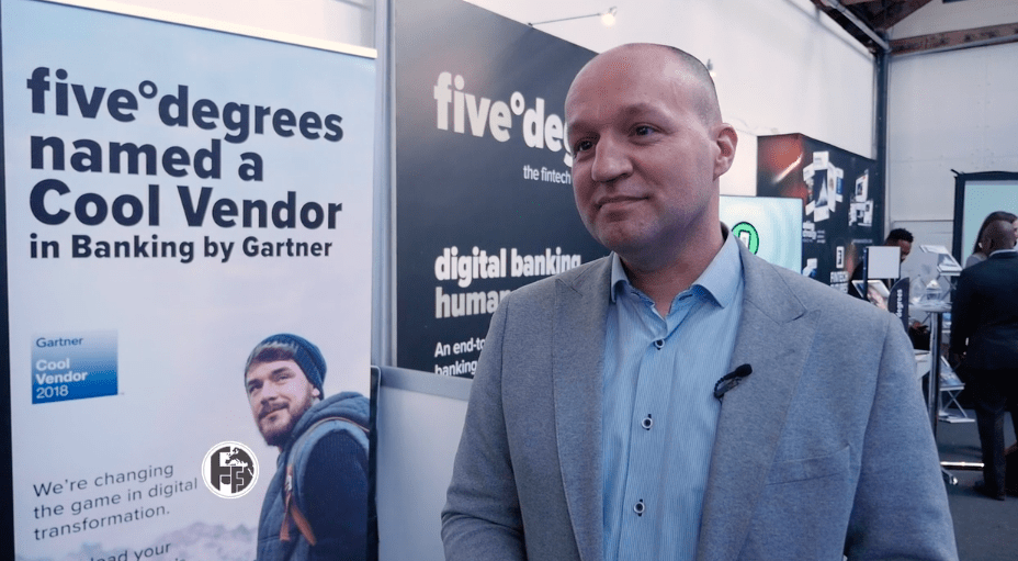 FinovateEurope 2019: Peter -Jan Van De Venn, five°degrees