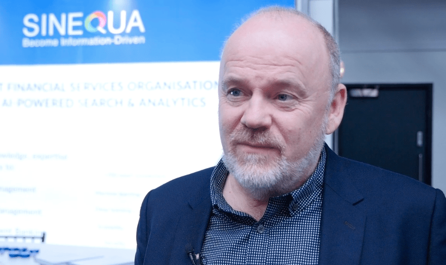 FinovateEurope 2019: Martin Saunders, Sinequa