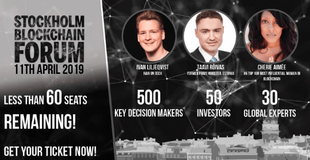 Exclusive dinner in Stockholm organised by the Malta AI & Blockchain Summit