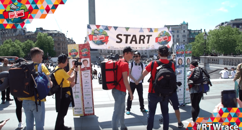 Start line! #RTWrace to #M2020 Highlights