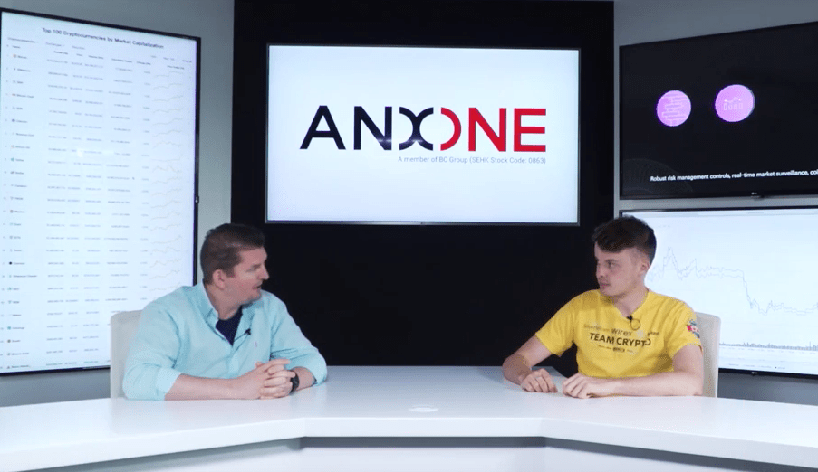 Dave Chapman, ANXONE sits down with Alex Hobern #TeamCrypto