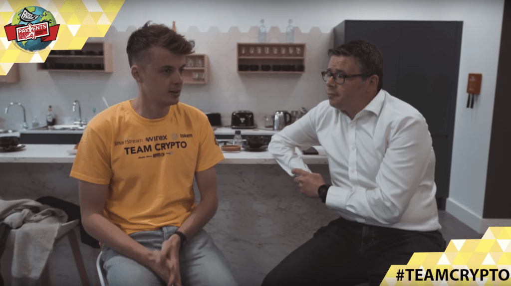 CHECKPOINT #1 INTERVIEW #TeamCrypto on the #RTWrace #Payments Race