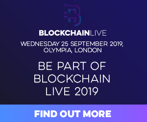 Blockchain Live Returns to London Olympia, 25th September 2019