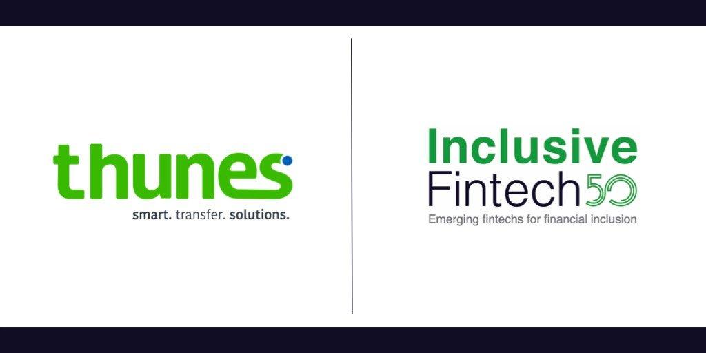 Thunes Wins Prominent Inclusive Fintech 50 Award