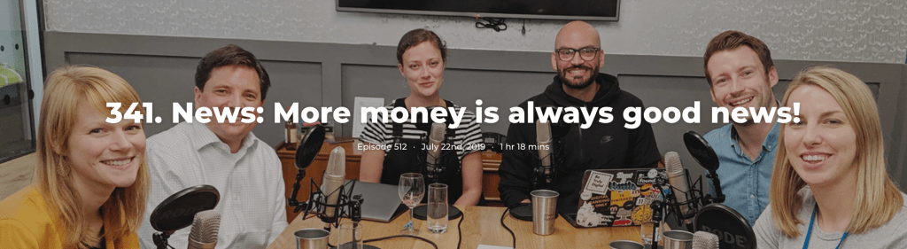 341. News: More money is always good news!