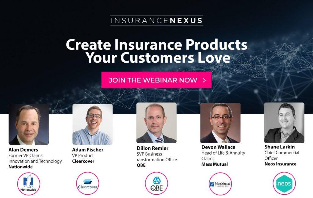 Create insurance products your customers love: Mass Mutual, QBE, Clearcover and Neos share strategies and insights for engage