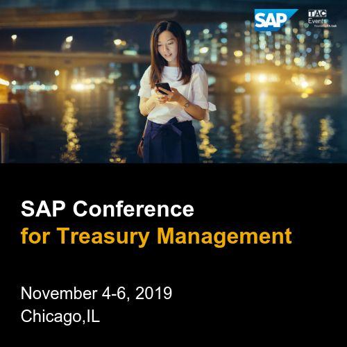2019 SAP Conference for Treasury Management