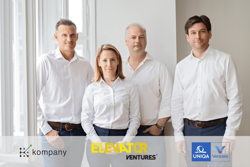 Elevator Ventures & UNIQA Ventures invest in kompany.com