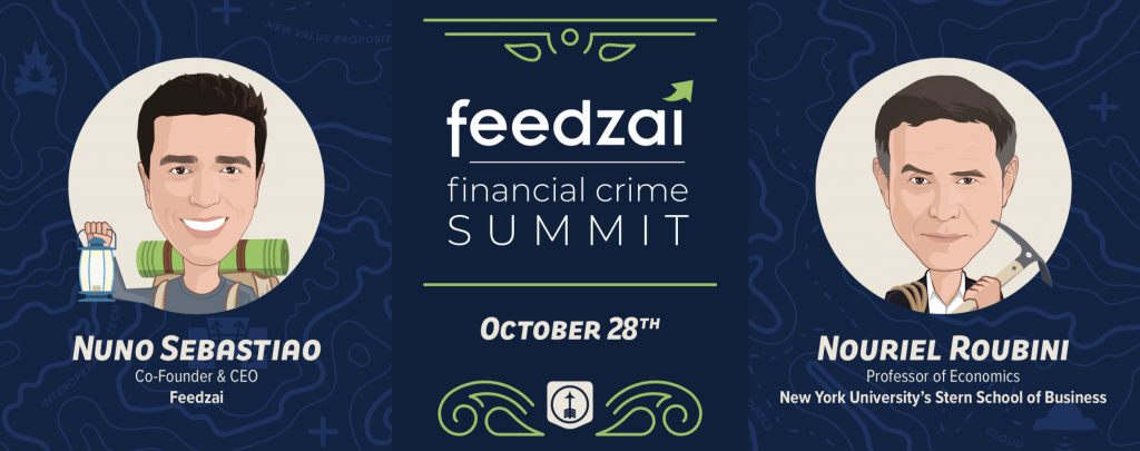 Feedzai Financial and Technology Crime Summit Features Famed Economist Nouriel Roubini and Other Industry Experts