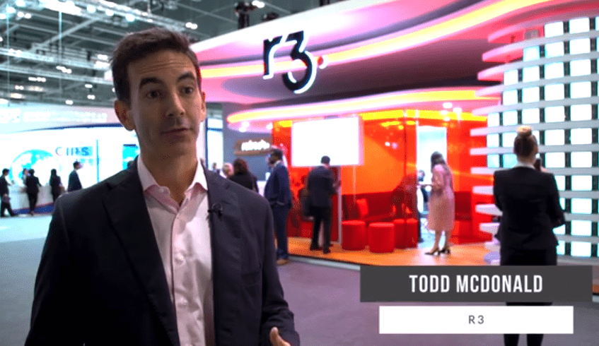 Sibos 2019: Todd McDonald, R3