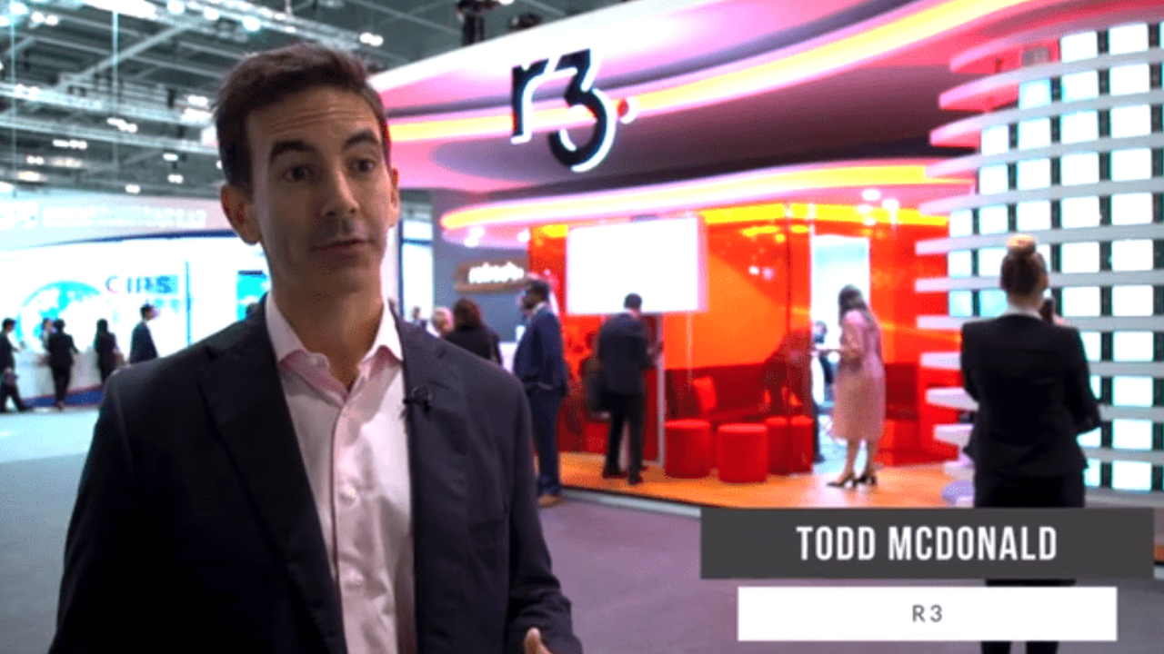 Sibos 2019: Todd McDonald, R3