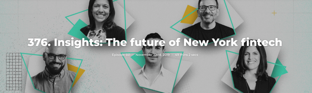 376. Insights: The future of New York fintech