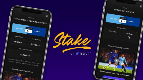 Be Invested in the Game - Media Blockchain Company BOLT Launches Stake for Users to Predict Games and Win Tokens