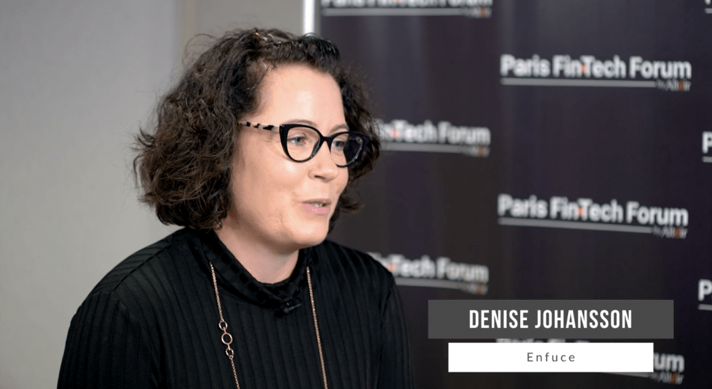 Paris Fintech Forum 2020: Enfuce - Denise Johansson