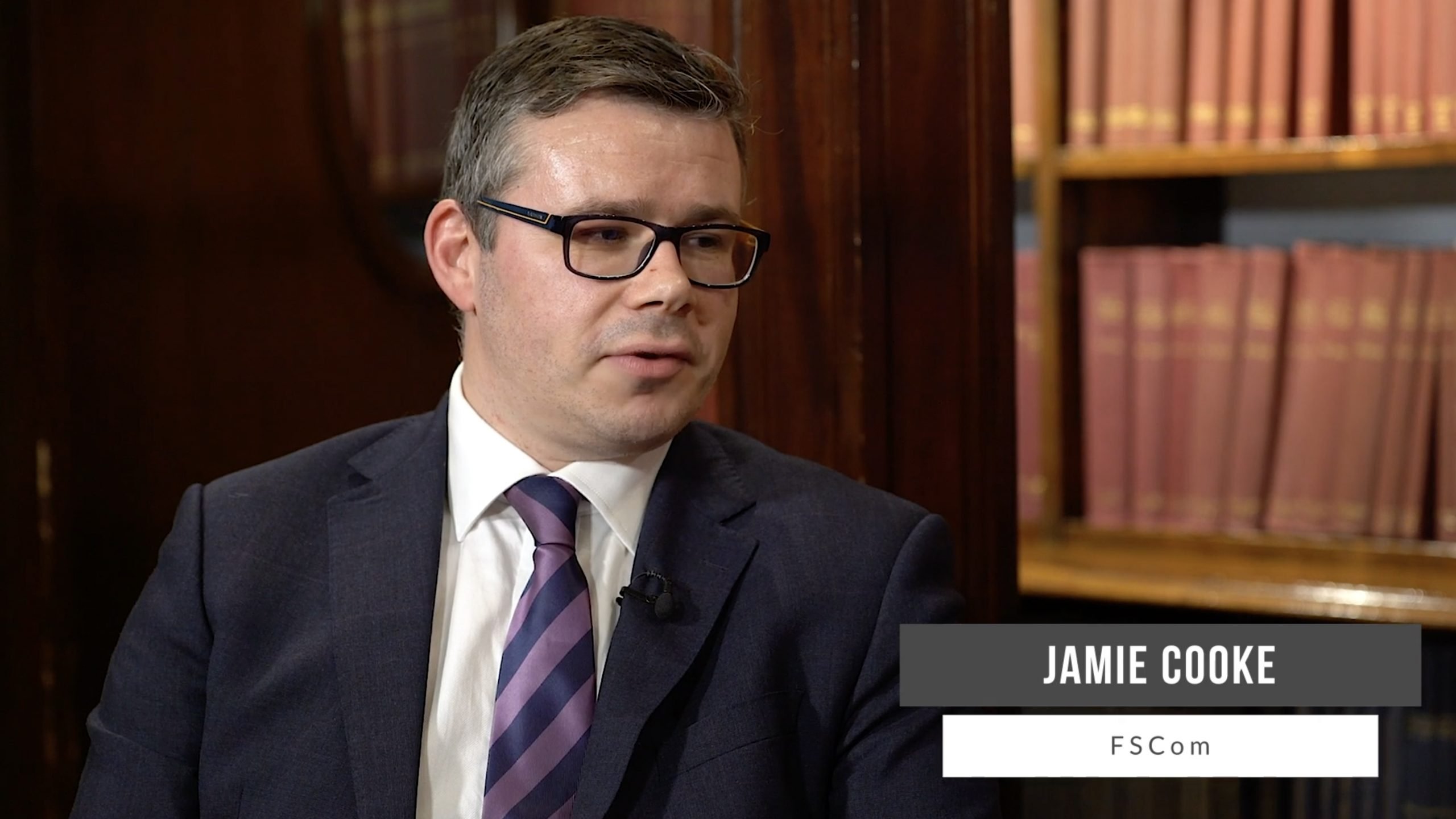 Jamie Cooke, FSCom - regulatory change