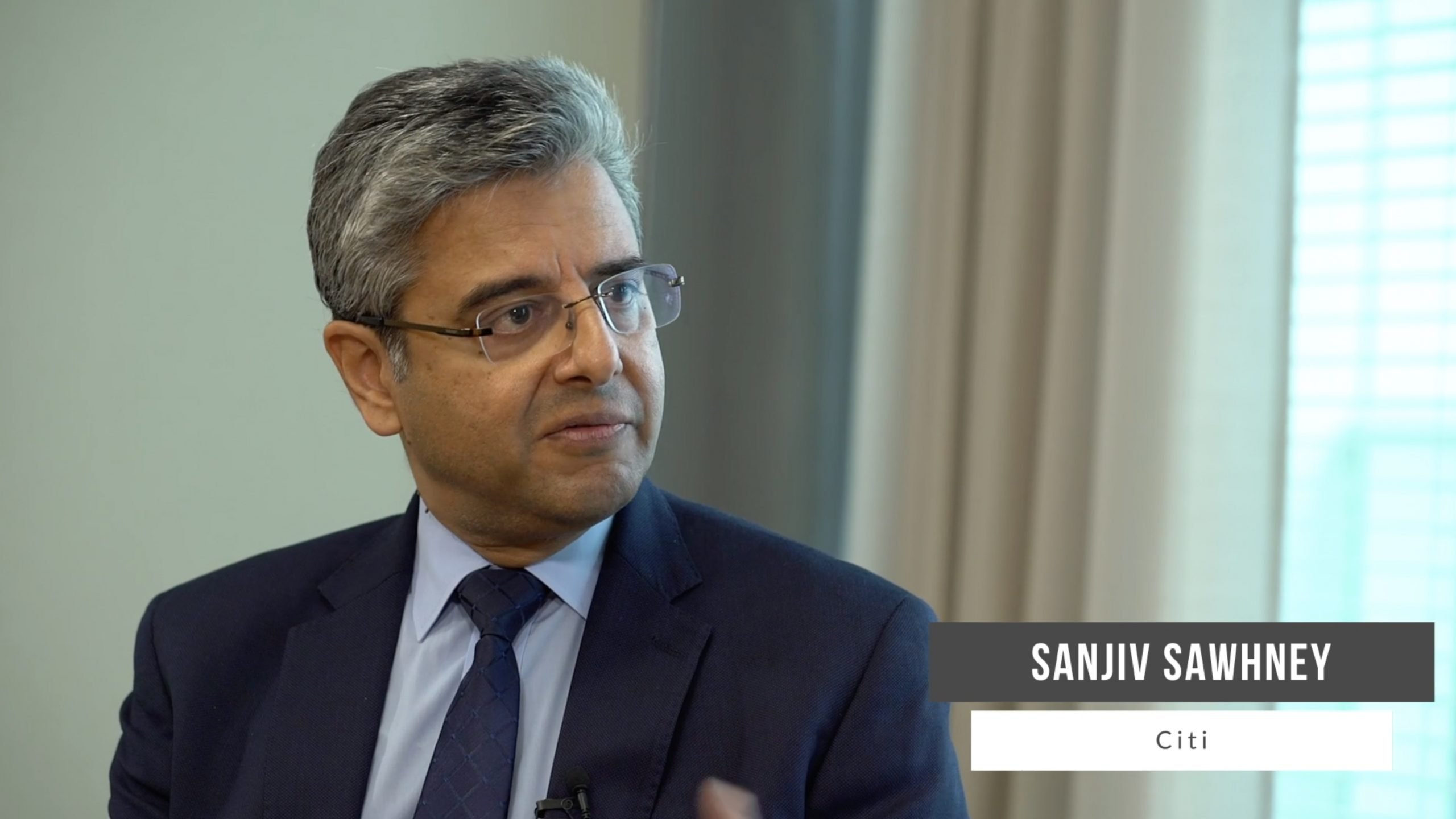 Sanjiv Sawhney, Citi - themes and topics at Sibos